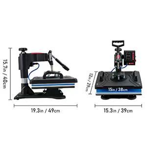 WeWork <strong>5</strong> in <strong>1</strong> Heat Press 12x15inch Heat Press Machine Fast Heating Clamshell Sublimation Transfer <strong>Printer</strong> - Product Image 6