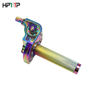 Xuyên quốc gia xe máy sửa đổi hợp kim nhôm Throttle Knob CNC xoắn lớn dầu điều chỉnh hình ảnh Knob quay xử lý - Product Image 2