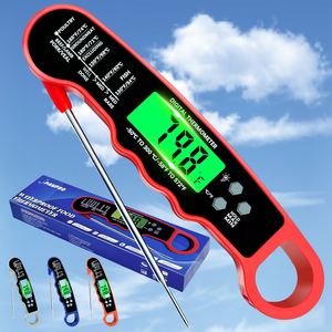 Fabrikanın en sıcak su geçirmez dijital et süt OEM plastik ODM için barbekü et termometresi anında okuma LCD sıcaklık kontrolü - Product Image 2