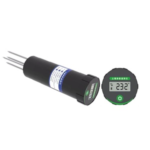 Sensor de medidor de temperatura y humedad del suelo con pantalla Digital LCD alimentada por batería para tierras de cultivo, macizos de flores, invernaderos - Product Image 4