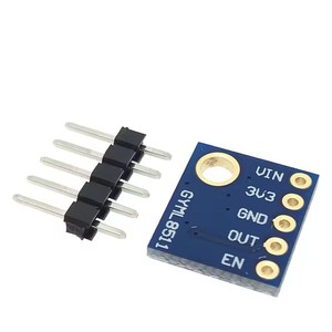 GY-8511 UVB紫外线传感器击穿测试模块检测器模拟输出，带Arduino ML8511引脚