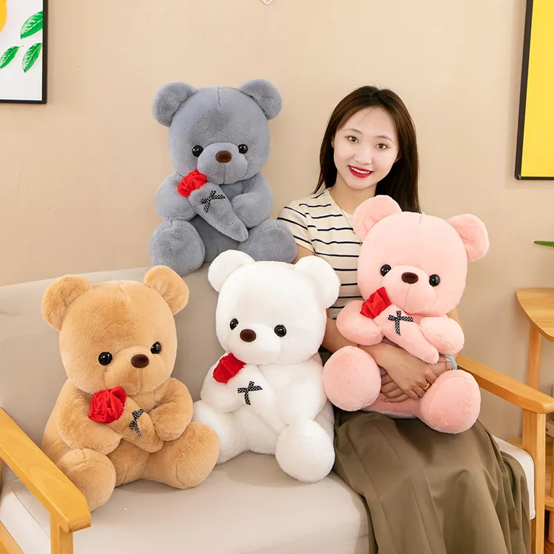 Grosir boneka hewan lucu lucu kustom beruang mainan boneka beruang teddy mainan mewah