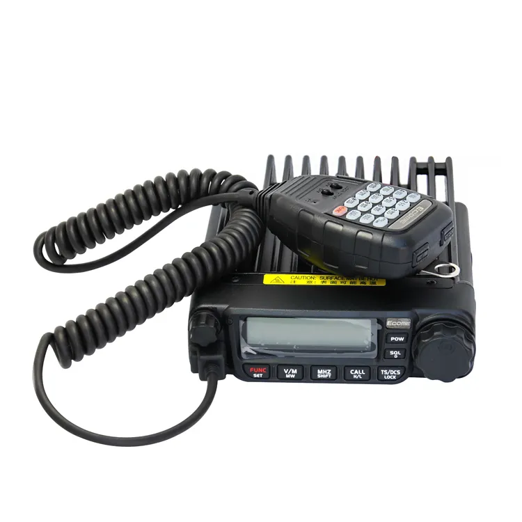 ECOME MT-660 Mobile Radio Talkie-Walkie Uhf Vhf Émetteur Récepteurs Station De Base Noir Téléphone Portable Signal Booster Sdr Récepteur