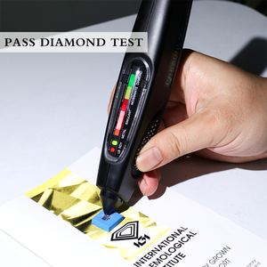 แหวนเพชรโมอิสซาไนต์ D VVS ลดราคาพิเศษ 1.0 กะรัต แหวนหมั้น ทองแท้ 10k/14k/18k เครื่องประดับชั้นดีสำหรับผู้หญิง - Product Image 4