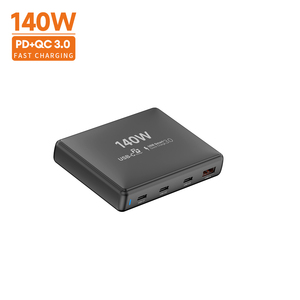 PD3.1 QC KR USB适配器140W 3C1A台式电源适配器总4端口快速充电GaN充电器 - Product Image 6