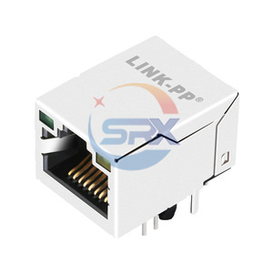 Tm211q01fm22 שקע transformer, בסיס כבל רשת, ג 'יגה-בייט rj45 מחבר עם אור