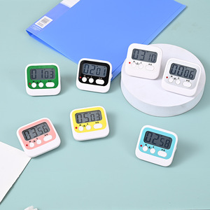 Mini Magnetic Digital Küchen timer Tasche Countdown Kühlschrank Magnet Alarm funktion LCD Square Kunststoff Elektronischer Typ - Product Image 4