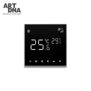 Artdna可编程图亚紫蜂智能家居散热器220伏室黑色恒温器 - Product Image 1
