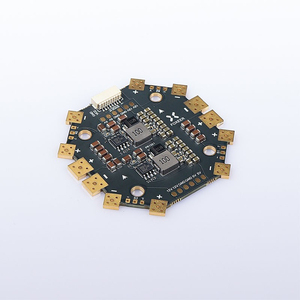 for Foxeer MR1805 400A 4-8S Pdb <strong>Dual</strong> Battery Pad <strong>Distribution</strong> Board for FPV Drone - Product Image 1