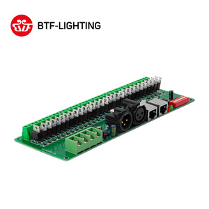 <strong>Constant</strong> Voltage Multichannel DC9-24V 2A XLR RJ45 30Ch RGB Dmx512 Controller <strong>LED</strong> <strong>Decoder</strong> - Product Image 2