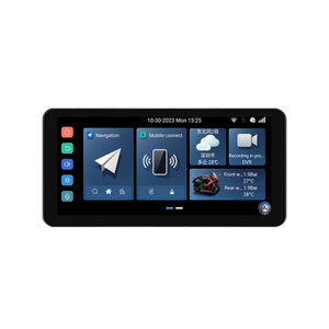 6.3 Inch High-definition Ips <strong>Screen</strong> 4/64g With Wireless Carplay &amp;Android Auto <strong>Touch</strong> Function Motorcycle Navigation - Product Image 1