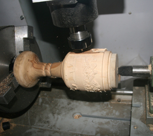 <strong>Multi</strong>-Spindle <strong>CNC</strong> <strong>Router</strong> Machine <strong>Rotary</strong> Axis for Carving Relief Patterns Cylindrical Quantity Production Motor Pump Gear - Product Image 5