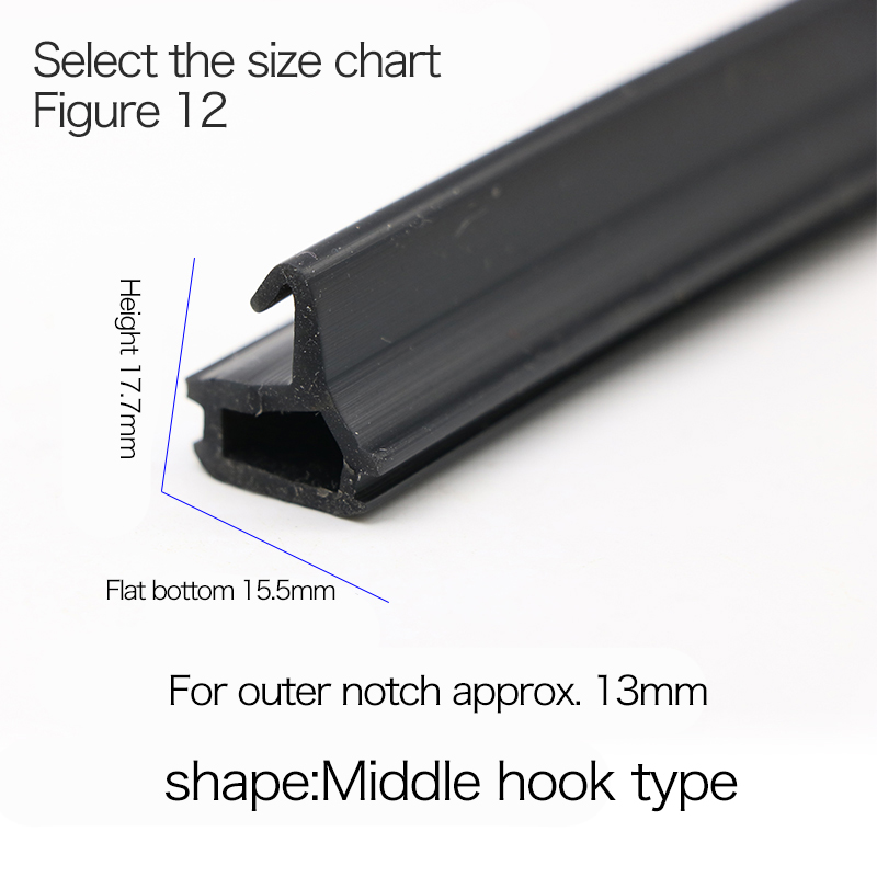 Silicone Rubber EPDM Door Rubber Sealing Strip Extruded Sponge Seal Strip Glazing Custom Rubber Gasket Seal for Aluminum Window