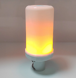 USB şarj edilebilir 3W LED ampuller titrek alev etkisi uzaktan kumanda tatil taraflar için 1600K PC vücut konut kullanımı E27 - Product Image 2