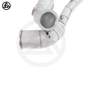 CSZ Stainless Steel Exhaust Pipe High Flow Sport Catted <strong>Headers</strong> Downpipe Heat Wrap for Porsche Macan GTS 2.9T Exhaust System - Product Image 5