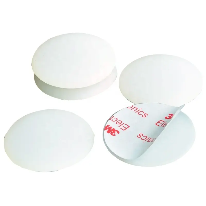 8mm Silicone hemispherical prevent door handle stops protector rubber wall protectors guards self adhesive bumper pad