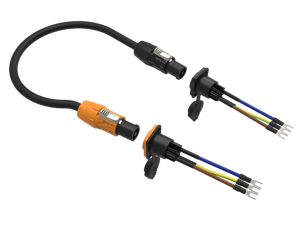 <strong>Input</strong> <strong>Output</strong> Powercon Chassis Plug <strong>Connector</strong> 3Pin 250v Plug Male Blue Led Speakon <strong>Connector</strong> - Product Image 6