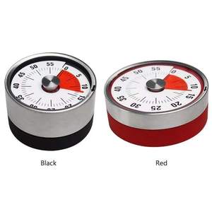 Allarme conto alla rovescia cottura meccanica conto alla rovescia Timer da cucina rotondo promemoria del tempo gadget da cucina orologio da cucina con Base magnetica - Product Image 1