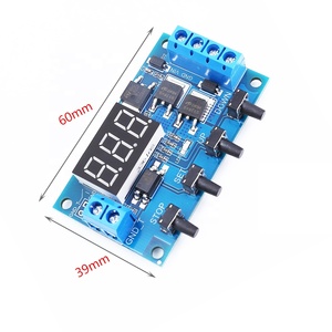 DC 6V-36V Trigger Cycle Timer Delay Relay สวิทช์วงจร MOS หลอด Pulse Generator แทนรีเลย์โมดูล ZK-J06 - Product Image 4