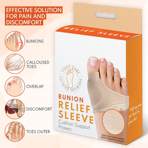 Kaymaz kavrama Bunion çorap ile kabartma ortopedik çorap ped kol atel jel koruma tutucu - Product Image 4