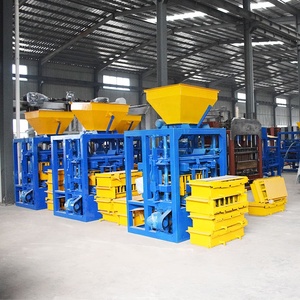 QTJ4-24混凝土标准实心砌块模具制造机路障厂家直销 - Product Image 6