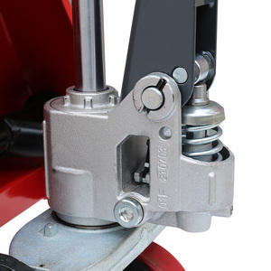 Manual Hydraulic Handling Forklift Hydraulic <strong>Pallet</strong> Cattle <strong>Loading</strong> And <strong>Unloading</strong> Hand Push Trailer Manual Forklift Trolleys - Product Image 6