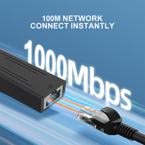 Gigabit USB/Type-C to Network Port Wired Ethernet <strong>Computer</strong> External USB Network Card Network Converter - Product Image 4