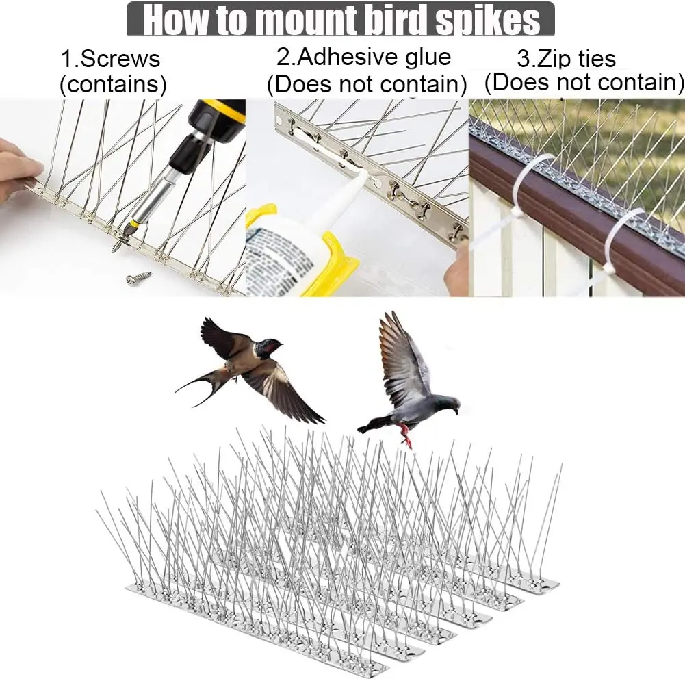 Chống Bird Spikes Nhà Sản Xuất, Chống Pigeon Spikes Bird Kiểm Soát Spikes