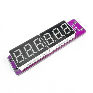 MAX7219 0.36 pollici 6 bit Display digitale a LED 7 segmento modulo 5 colore disponibile per Arduino STM32 STC AVR ESP32 saldati - Product Image 1