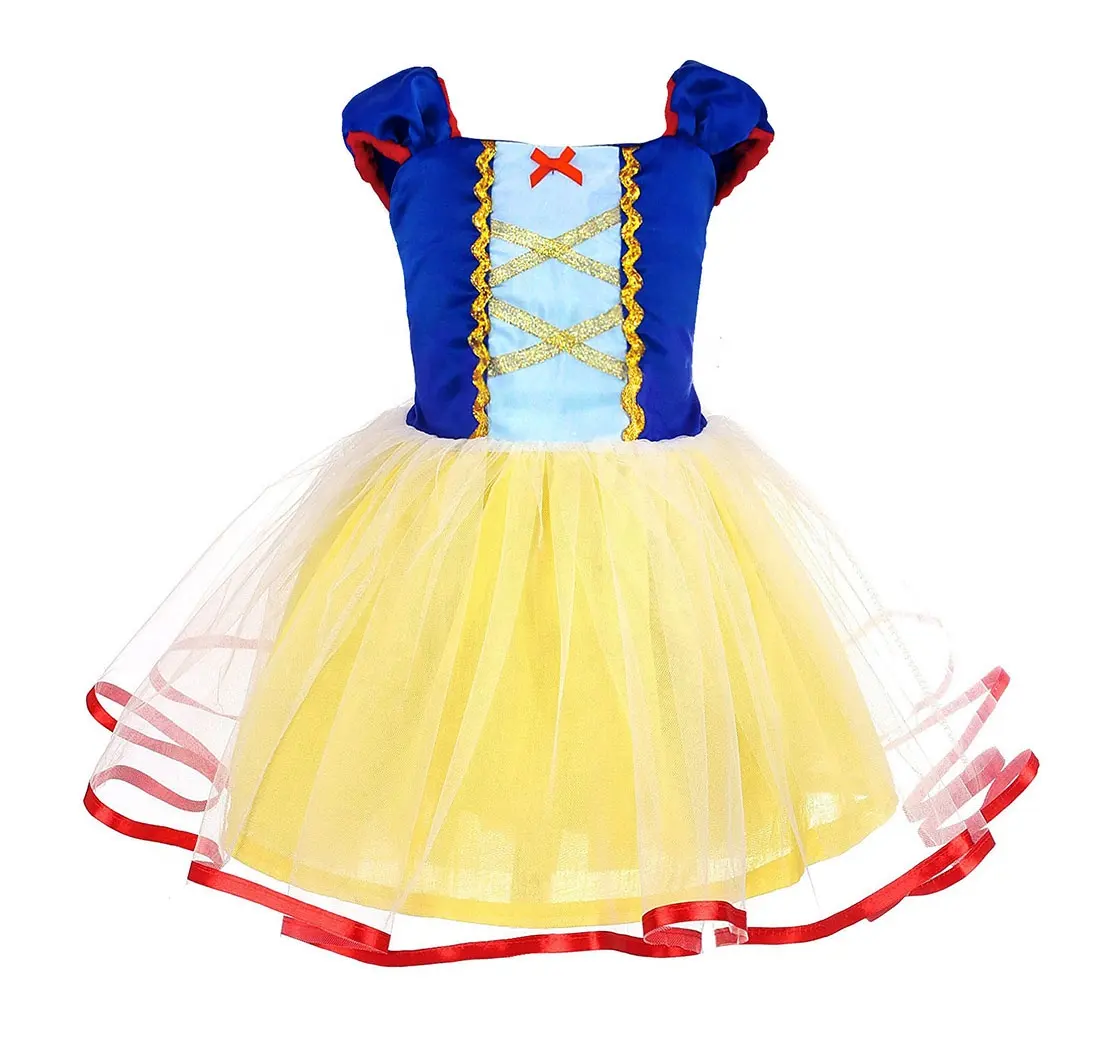 Mädchen Prinzessin Kleid Schnee Weiß Geburtstag Party Karneval Urlaub Kleid Kostüme Für Baby Kleinkind Mädchen