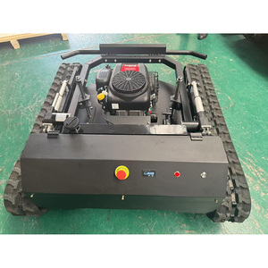 Máy Kéo cỏ mới máy kéo bánh xích Robot điều khiển từ xa máy cắt cỏ Máy cắt cỏ - Product Image 4
