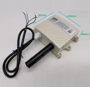 0 ~ 5000ppm capacidad Concentración de CO2 Sensor detector de temperatura y humedad Transmisor de dióxido de carbono Salida RS485 - Product Image 4