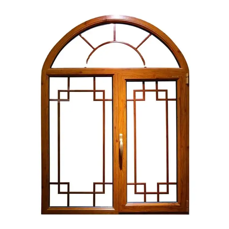 Máquina para hacer ventanas de madera Prima Panel de madera Cubierta de ventana árabe Mezclas de madera para ventanas