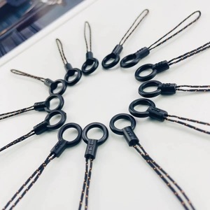 Mini Plastic Quick Release <strong>Buckle</strong> Black Color Phone <strong>Loop</strong> Mobile <strong>String</strong> for Lanyard Accessories - Product Image 6