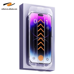 Tozsuz doğru eşleştirme tam kapak ekran koruyucu iPhone 15 14 13 12 11 Pro Max XS X XR 15 14 artı temperli cam - Product Image 2