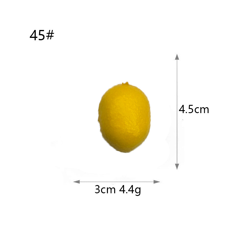 4,5 cm Jaune
