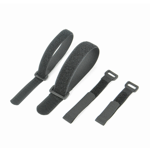 Adjustable Fastener Hook and <strong>Loop</strong> Band Hook and <strong>Loop</strong> Tie With <strong>Buckle</strong> - Product Image 1