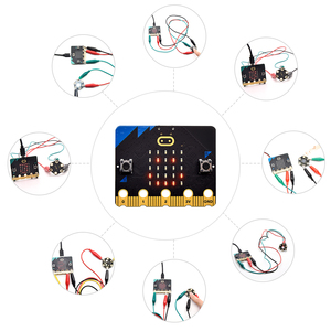 Keyestudio 8 Projects <strong>Programming</strong> Honeycomb Smart Wearable Coding Kit For Microbit