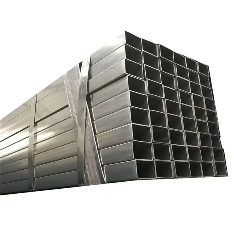 properties rectangular tube 20x40 30x50 40x60 150x150 galvanized steel tube