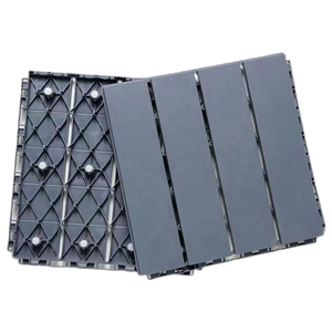 Hiện Đại Thân Thiện Với Môi Lồng Vào Nhau Chống-Trượt WPC Sàn Gạch Óc Chó Gỗ Hạt Cho Ban Công Ngoài Trời Tự Làm Decking Cho Vườn Công Viên - Product Image 2