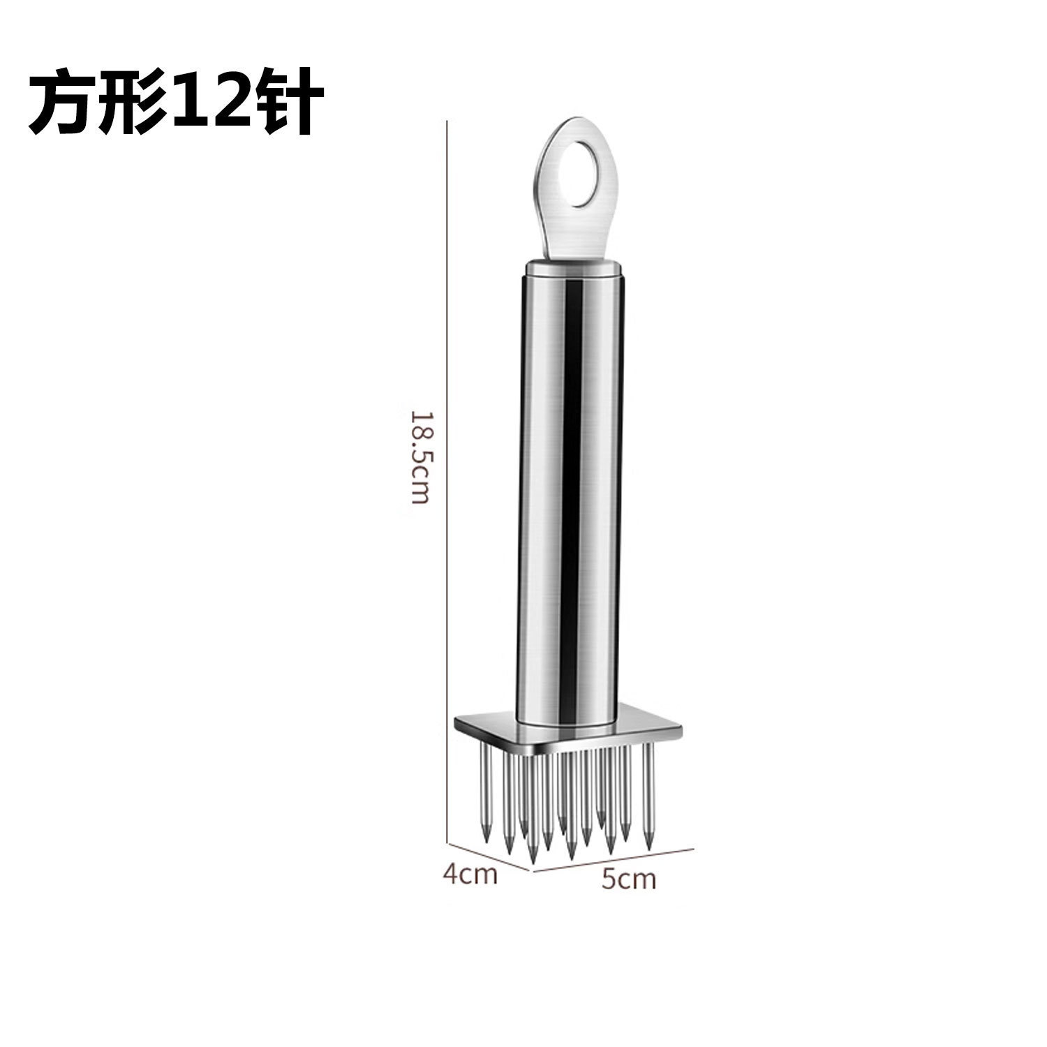 Acier inoxydable 304 - 12 aiguilles