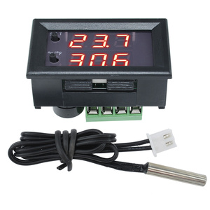 W1209WK termostato digitale LED termostato intelligente temperatura sensore modulo scheda 12V DC + sensore NTC impermeabile - Product Image 1