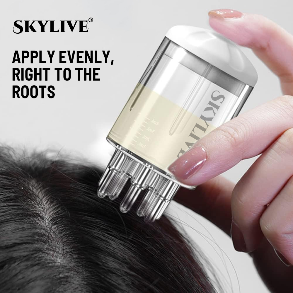 Applicateur d'huile de cheveux