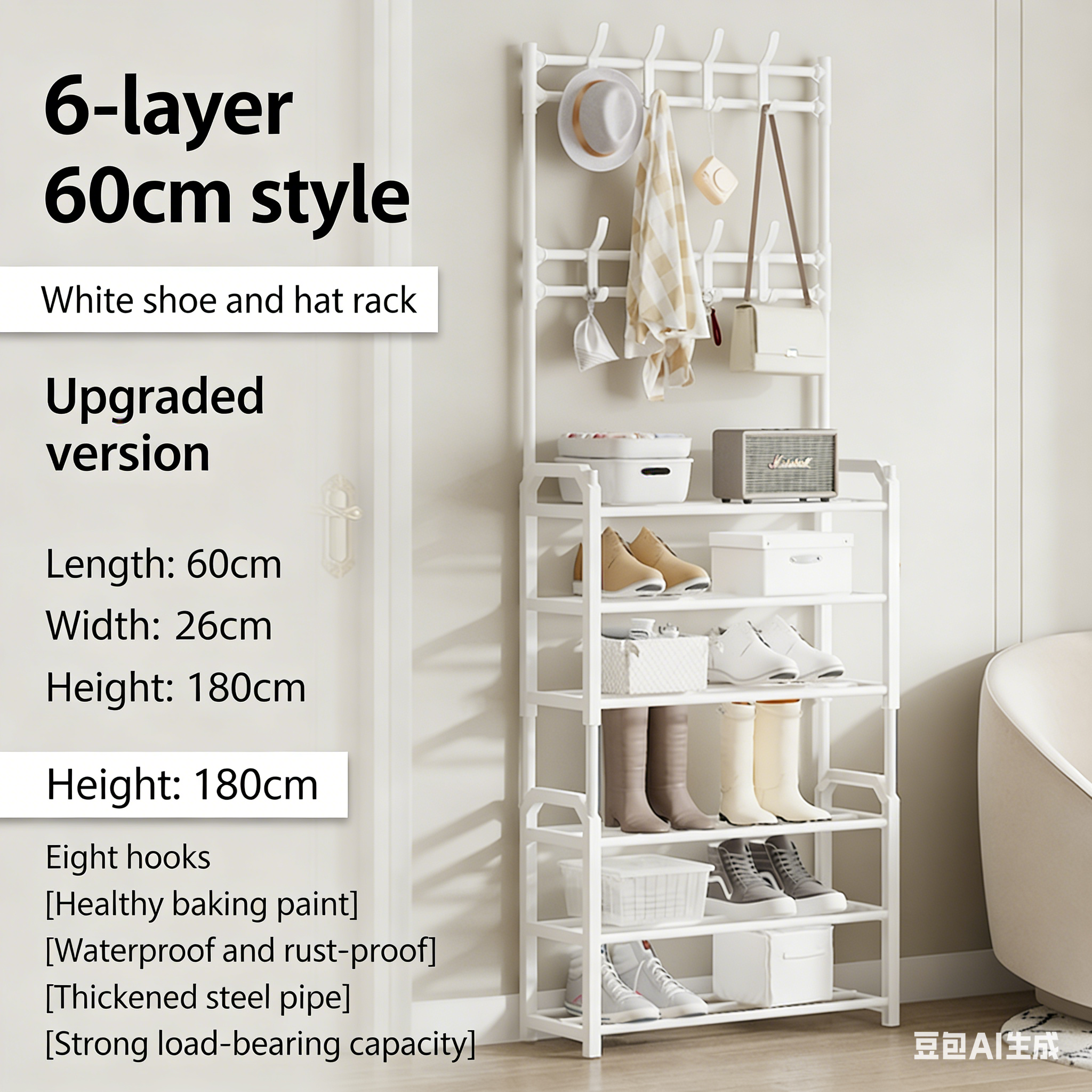 6 capas-60cm+blanco