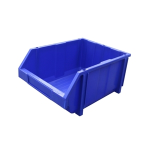 Stackable PP Material Plastic Crate 400x300x220mm Berry Turnover HDPE Solid Box with Basket Design for Storage - Product Image 5