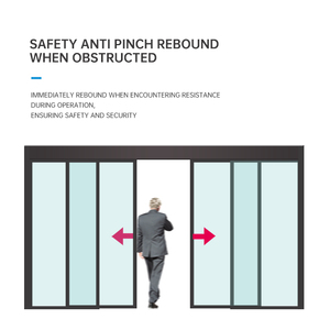 CMD-150BT Tuya Control Silent Anti-Pinch Wohn Glastür Schiebe motor Automatische Tür Schiebe öffner Mit <span class=keywords><strong>Sensor</strong></span> - Product Image 6