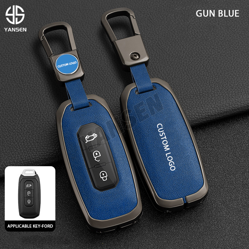 Una pistola blu