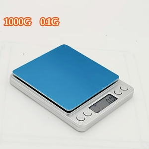 Großhandel Custom 1kg/0,1g Digital Pocket Scale Küchen waage mit Smart LCD-Display und Tiny Timer I2000 - Product Image 2