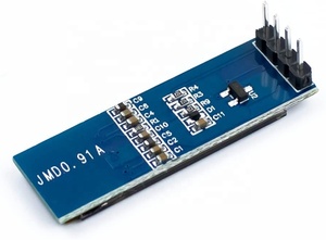 I2C-Display 0,91 Zoll I2C-OLED-Anzeigemodul OLED-Bildschirm treiber DC 3,3 V ~ 5V für Arduino STM32 Esp32