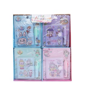 Linda New Cartoon Bib Without Coil <strong>Notebook</strong> Cute Sticky <strong>Note</strong> Book <strong>Color</strong> Page <strong>Notebook</strong> Portable Notepad